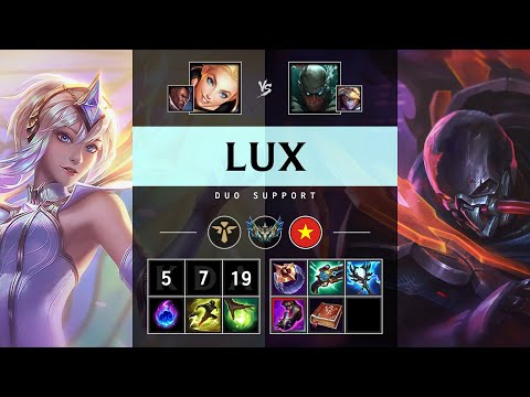 Lux Support vs Pyke - VN Challenger Patch 25.17