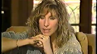 Barbara Streisand talks about her tinnitus - 1985