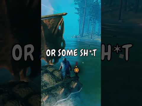 This Little Fish Gave Me PTSD - Valheim #shorts