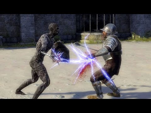Ancient Undeads vs Humans - Exanima Arena NPC Battles & Ragdoll Physics #30