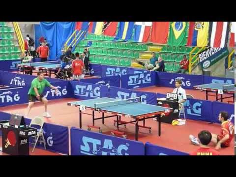 Amazing Para Table Tennis From The Ground!