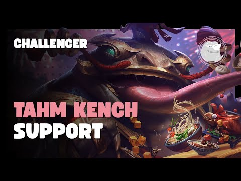 Challenger Tahm Kench Support | S2025 Educational Gameplay Commentary Game 130