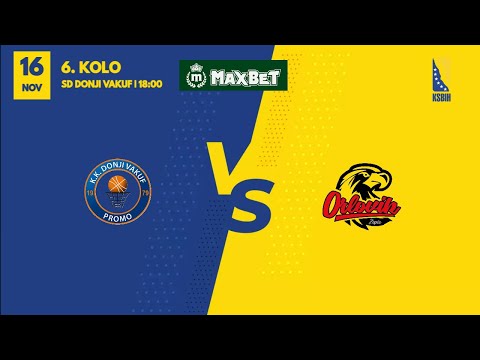 KK Donji Vakuf Promo - KK Orlovik | 6. kolo | MAXBET LIGA | KSBIH | 2025/2026