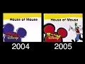 Toon Disney House Of Mouse WBRB And BTTS Bumpers Comparison 2004 And 2005