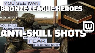 BRONZE LEAGUE HEROES #14 - ANTI-SKILL SHOTS - Mr. House vs Mr. Wolf