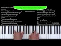 Fierce (Jesus Culture) - How to Play on the Piano | D