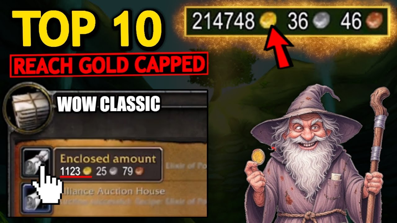 How To Reach Gold Cap in WoW Classic! | EXPLAINED IN UNDER 2 MINUTES [2026]