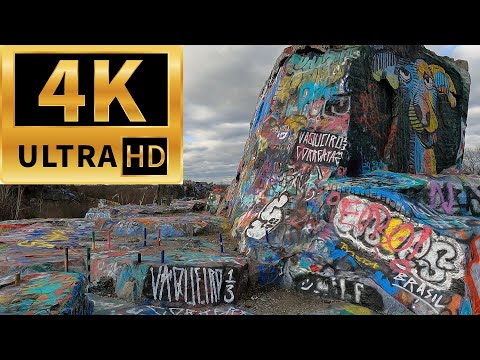 [4K 60fps] Walking in Quincy Quarries Reservation