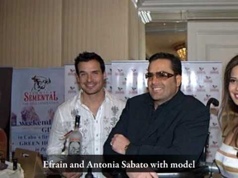 Tequila Semental's Efrain Lopez Gurza attends a Pre Oscar Party by Jo Diaz