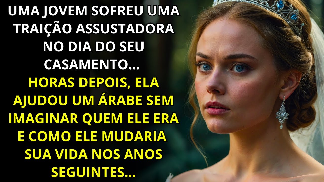 A JOVEM SOFREU UMA TRAIÇÃO TERRÍVEL NO DIA DO SEU CASAMENTO. HORAS DEPOIS, ELA AJUDOU UM ÁRABE...