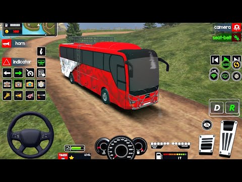 Euro Coach Bus Driving Transport Simulator 3D - Coach Bus Simulator Games - Android Gameplay