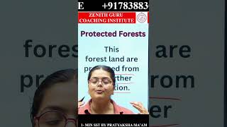 What are protected forests?
