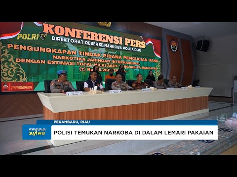 POLDA RIAU BONGKAR JARINGAN NARKOBA DAN TPPU CAPAI RP 15,2 MILIAR