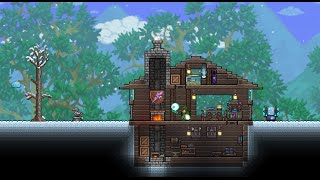 Terraria Snow Cabin
