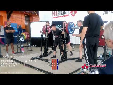 CPU Centrals Powerlifting Championships (Men's Open 74 KG) 572.5 KG Total