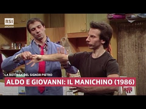 Aldo e Giovanni: il manichino (1986) | La bottega del signor Pietro | RSI ARCHIVI