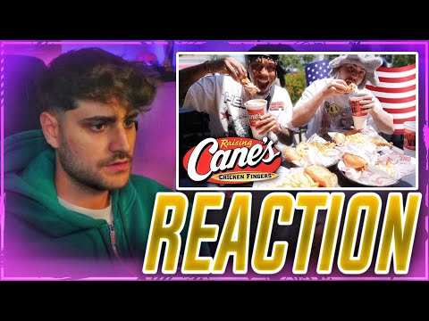 DAS GEHYPETESTE FAST FOOD IN AMERIKA!???????? ELI reagiert auf RAISING CANES FOODTOUR von @Rohatc ????