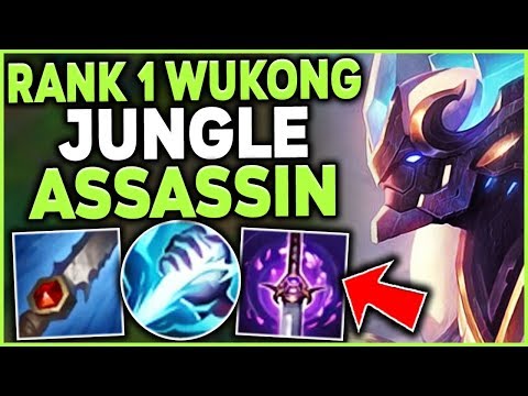 THIS FULL ASSASSIN WUKONG JUNGLE STRATEGY IS HIDDEN OP! #1 WUKONG JUNGLE - League of Legends