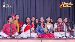 Hindustani Classical Vocal Recital – annual performance at Swar Kala Sangam Gurgaon