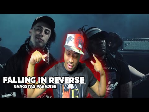 FALLING IN REVERSE -GANGSTAS PARADISE (REACTION!!!)