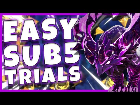 Dauntless Shadowtouched Koshai trials - EASIEST sub 5 build and guide