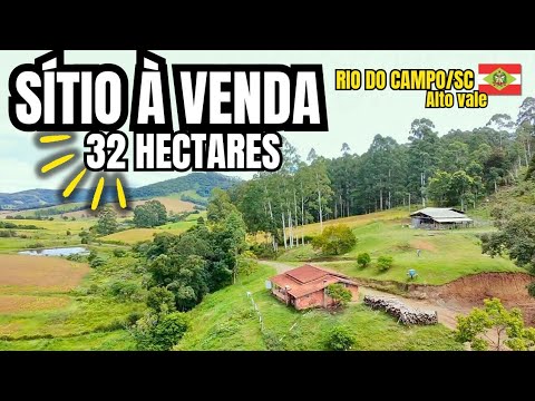 SÍTIO À VENDA EM RIO DO CAMPO NO ALTO VALE DE SANTA CATARINA