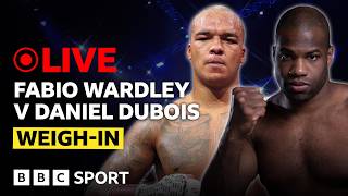 Fabio Wardley v Daniel Dubois | Weigh-In | BBC Sport