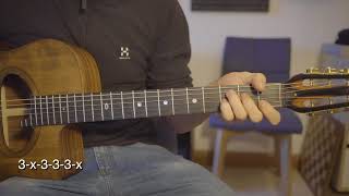 what a difference a day made - chord lesson with tab - gypsy style -