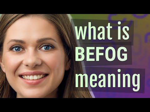 Befog | meaning of Befog