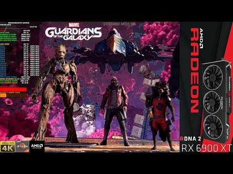 Guardians Of The Galaxy Ultra Settings, Ray Tracing 4K | RX 6900 XT | Ryzen 7 5800X