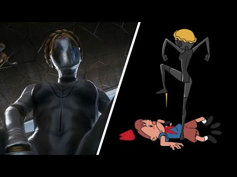 Atomic Heart - Comparing the Robot Twins to Their GAME OVER Animation