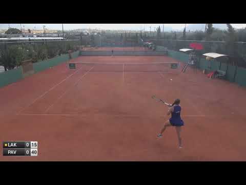 Michaela Laki [6] - Dimitra Pavlou (W15 Heraklion 2022 9 R16)