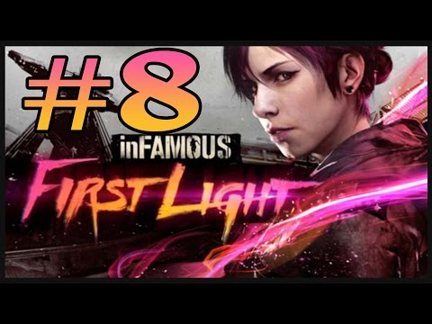Infamous First Light DLC Walktrough Gameplay 'ENDING' - PART 8 (PS4) [1080P] HD