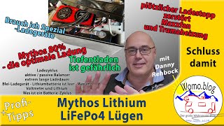 Mythos LiFePo4 - Lithium Batterie Lügen