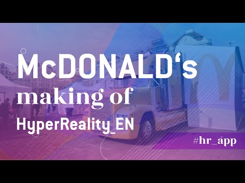 ⁣McDonald's Making Of HyperReality Application