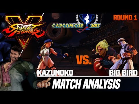 SFV Match Analysis: Capcom Cup 2017 - Kazunoko vs. Big Bird