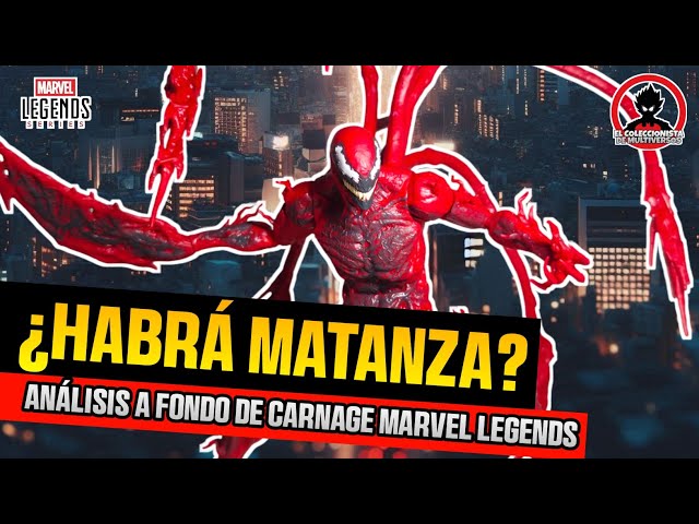 Vídeo relacionado con Hasbro Marvel Carnage Action Figure ARTICOLATA 25CM