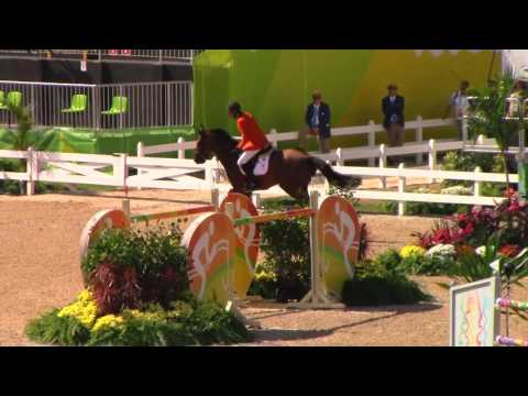Rio 2016 - Netherland's Jeroen Dubbeldam - 1st individual qualifier