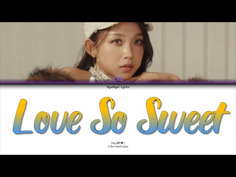 Dita Karang (디타 카랑) - Love So Sweet Color Coded Lyrics