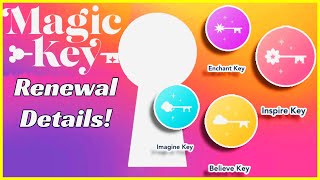 Magic Key Renewal Starts Thursday! Details & Calendars!