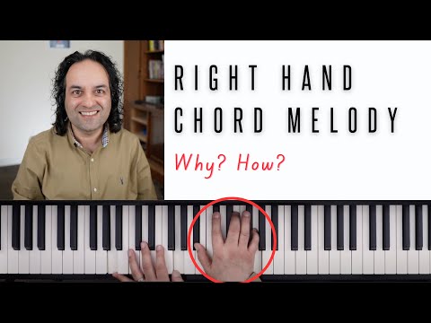 Right hand chords with melody