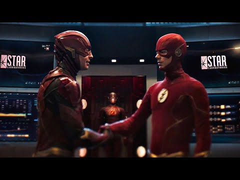 Flash da série conhece o Flash dos filmes - DUBLADO (PT-BR) HD | Arrow 8x08