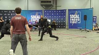 SoCal Swordfight 2025 Open Saber gold medal match Robert Childs vs Antoni Olbrychski 1