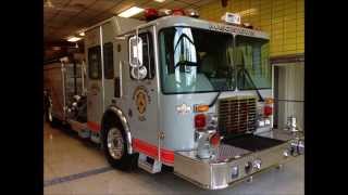 preview picture of video 'MASONTOWN VOLUNTEER FIRE DEPT., COMPANY 25, WALK AROUND OF THEIR ENGINE 12, IN MASONTOWN, PA.'