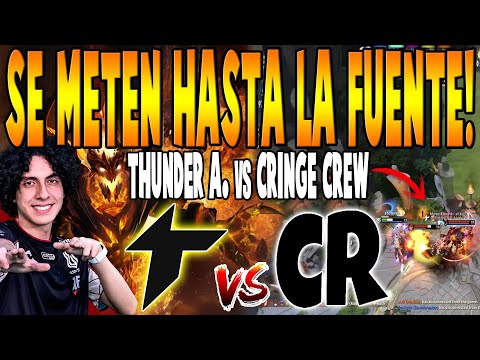 THUNDER AWAKEN vs CRINGE CREW [BO2] - Se Meten Hasta La Fuente! "Alone" - BTS PRO SERIES 13 DOTA 2