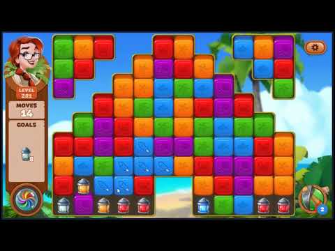 Lost Island Blast Adventure Level 281 - NO BOOSTERS 🏝️ | SKILLGAMING ✔️