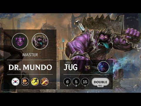 Dr. Mundo Jungle vs Rek'Sai - KR Master Patch 9.18