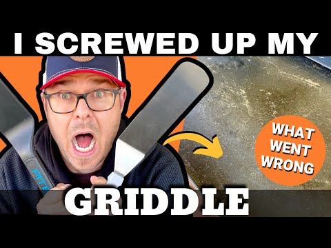I messed up my Pit Boss Ultimate Griddle -- What went wrong?