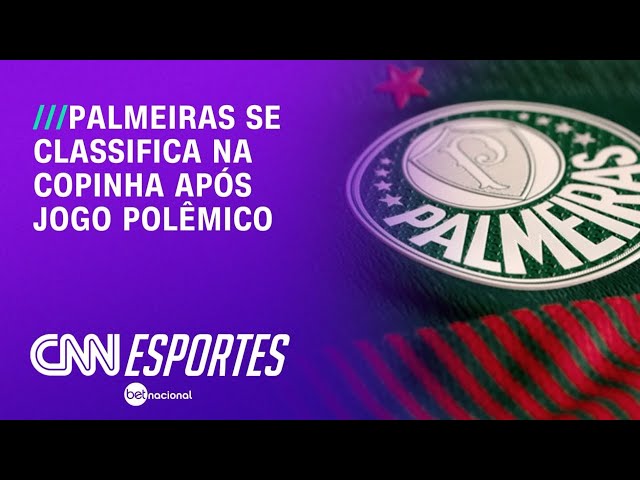 Palmeiras se classifica na Copinha após jogo polêmico contra o Vitória | LIVE CNN