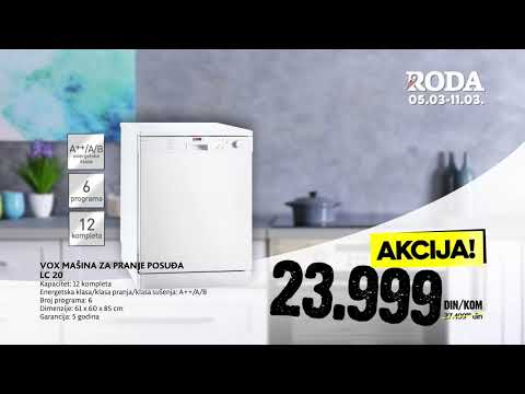 Roda | Popust na tehniku Roda 5-11.03.2021.